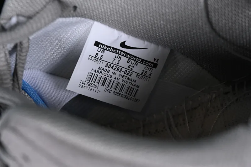 All categories Nk SB Dunk series Nk SB Dunk Low low-top sneakers Nk SB Dunk Low Pro gray blue SB smashed backboard fashion casual sneakers 304292-022